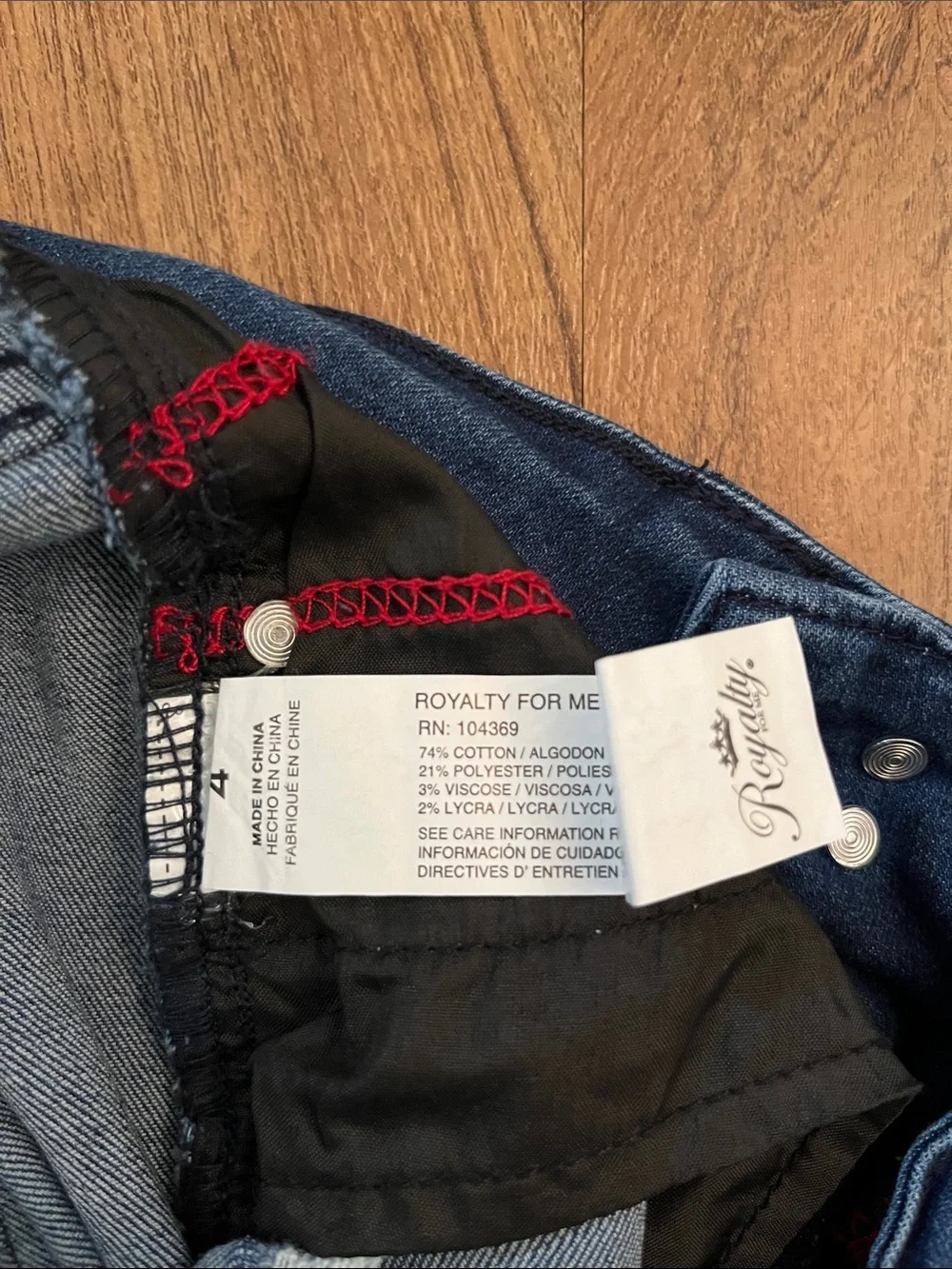 NWOT Royalty for Me High-Rise Skinny Jeans